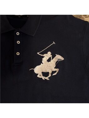 Beverly Hills Polo Club Navy Polo Shirt Men's XL